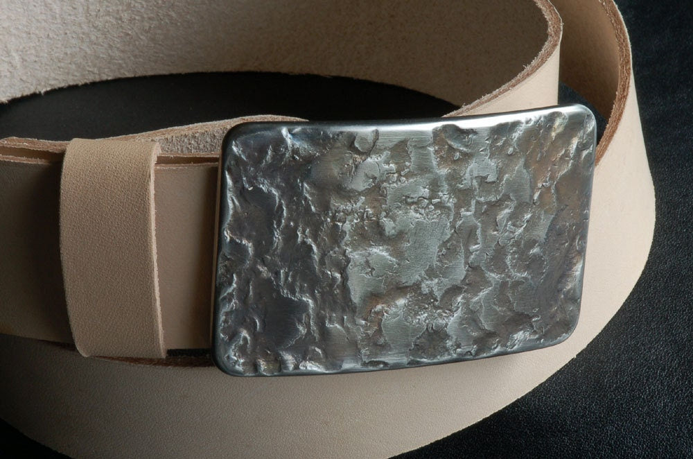 1-1/2" Natural or w/Hand Rubbed Mink Oil Leather Belt 1-1/2" Wide Belt for Jeans ~ Casual ~INTERCHANGEABLE with Snaps ~ Custom Cut