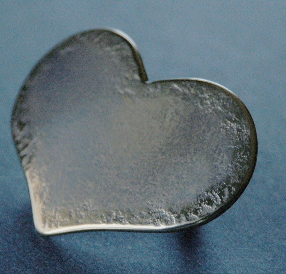 HEART Belt Buckle, Love Gift, Sweet 16, Heart Shaped Buckle, Mother's Day Gift, Anniversary Gift, Buckle Fits 1-1/2" Leather Belt for Jeans