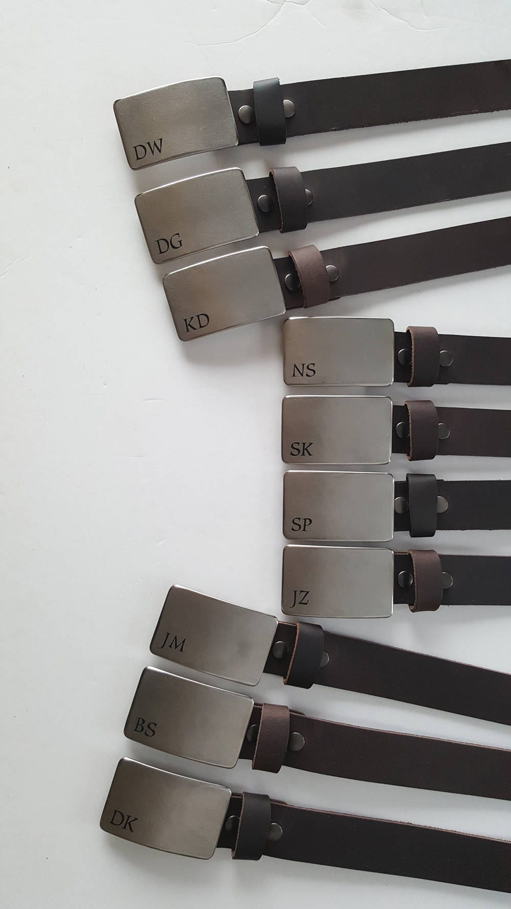 Customized Buckles & Belts, Personalized Groomsmen's Gifts, Monogrammed Wedding Keepsake, Groom and Groomsmen Gift, Boyfriend Gift, Best Man