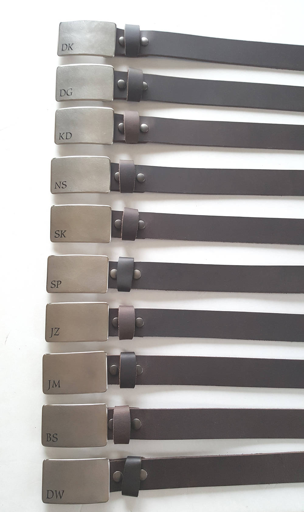 Monogrammed Buckles & Belts, Gift Wrap, Personalized Groomsmen's Gifts, Customized Wedding Keepsake, Groom and Groomsmen Gift, Guy Gifts