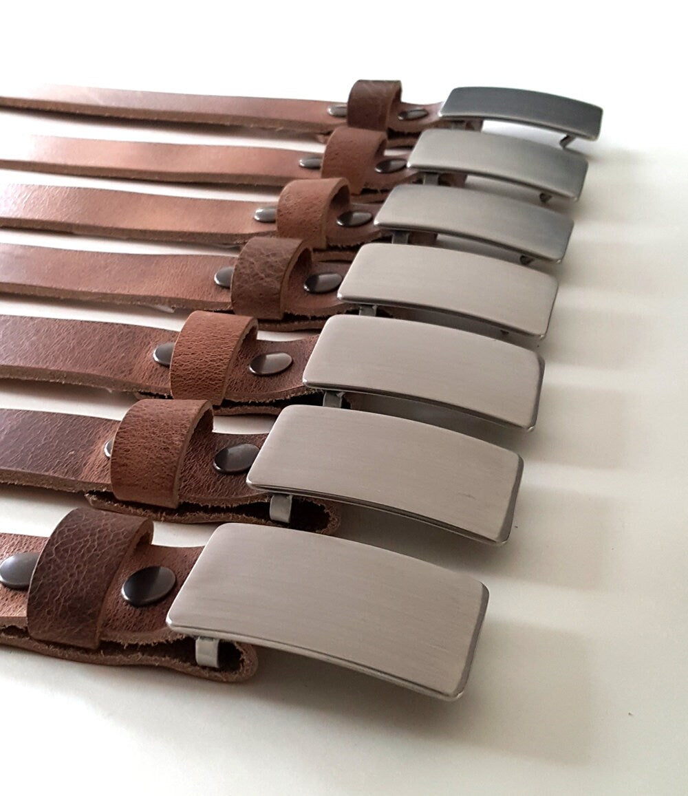 Ladies Leather Interchangeable Belt with Snaps Belt for Jeans or Suit Custom Cut Leather Belt 5 Belt Colours, Made to Measure