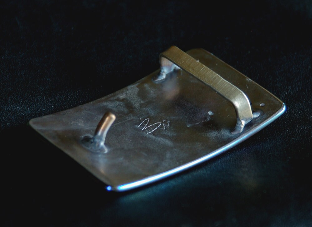 Suit Belt Buckle Unisex Belt Buckle Canadian Suit Buckle Ancient Bronze Wood Grain Hand Forged Stainless Buckle for 1-1/4" Belt for Suits