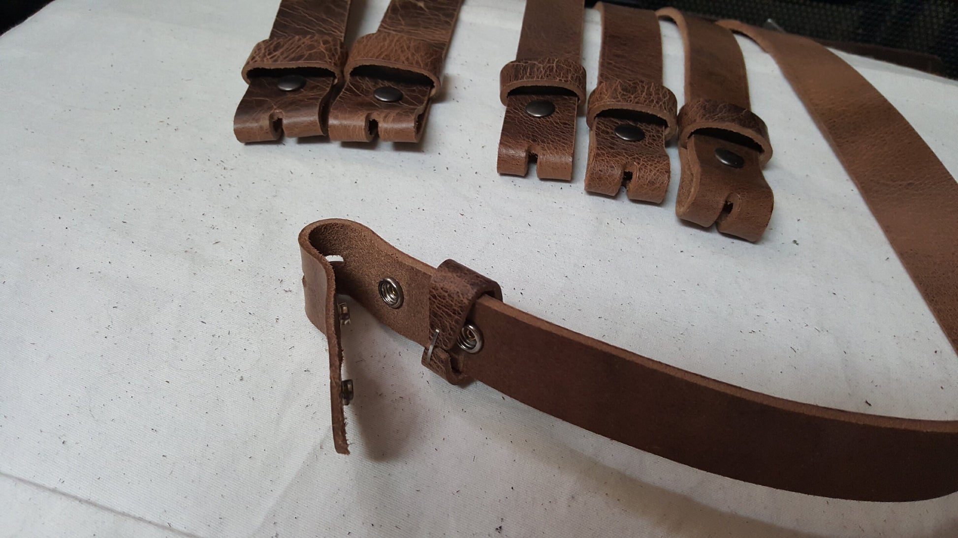 Dark Brown Leather Belt with Snaps Belt for Suits Belt for Jeans Made to Measure Custom Cut Leather Snap Belt, Men's Belt Women's Belt