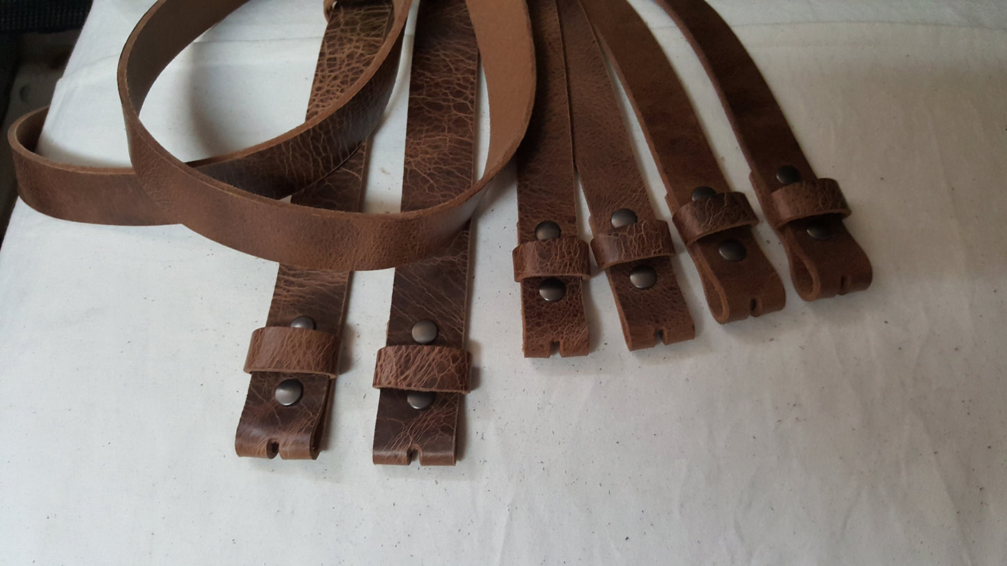 BLACK Leather Belts for Suits or Jeans Variety of Colours Made to Measure Custom Cut Leather Snap Belts 1.5" or 1.25" Unisex Snap Belts