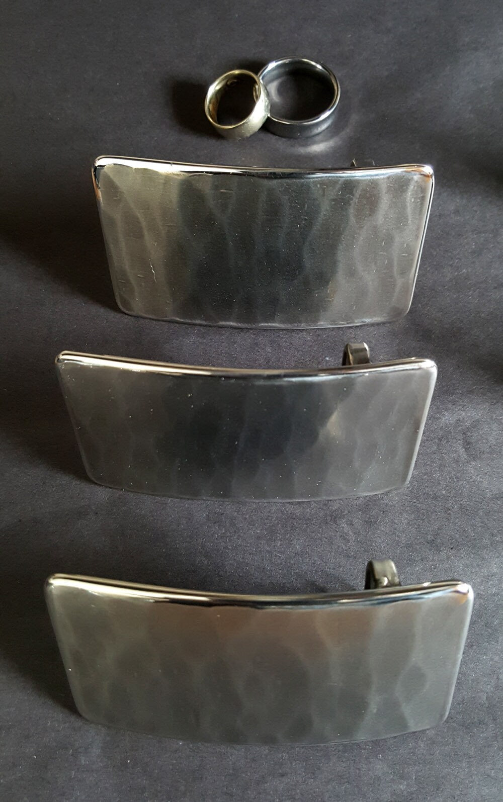 Belt Buckle, Blue Jean Buckle, Hand Forged, Woodgrain Hypoallergenic Accessories for Jeans, Chinos, Workwear, Weddings, Boardroom, Beachwear