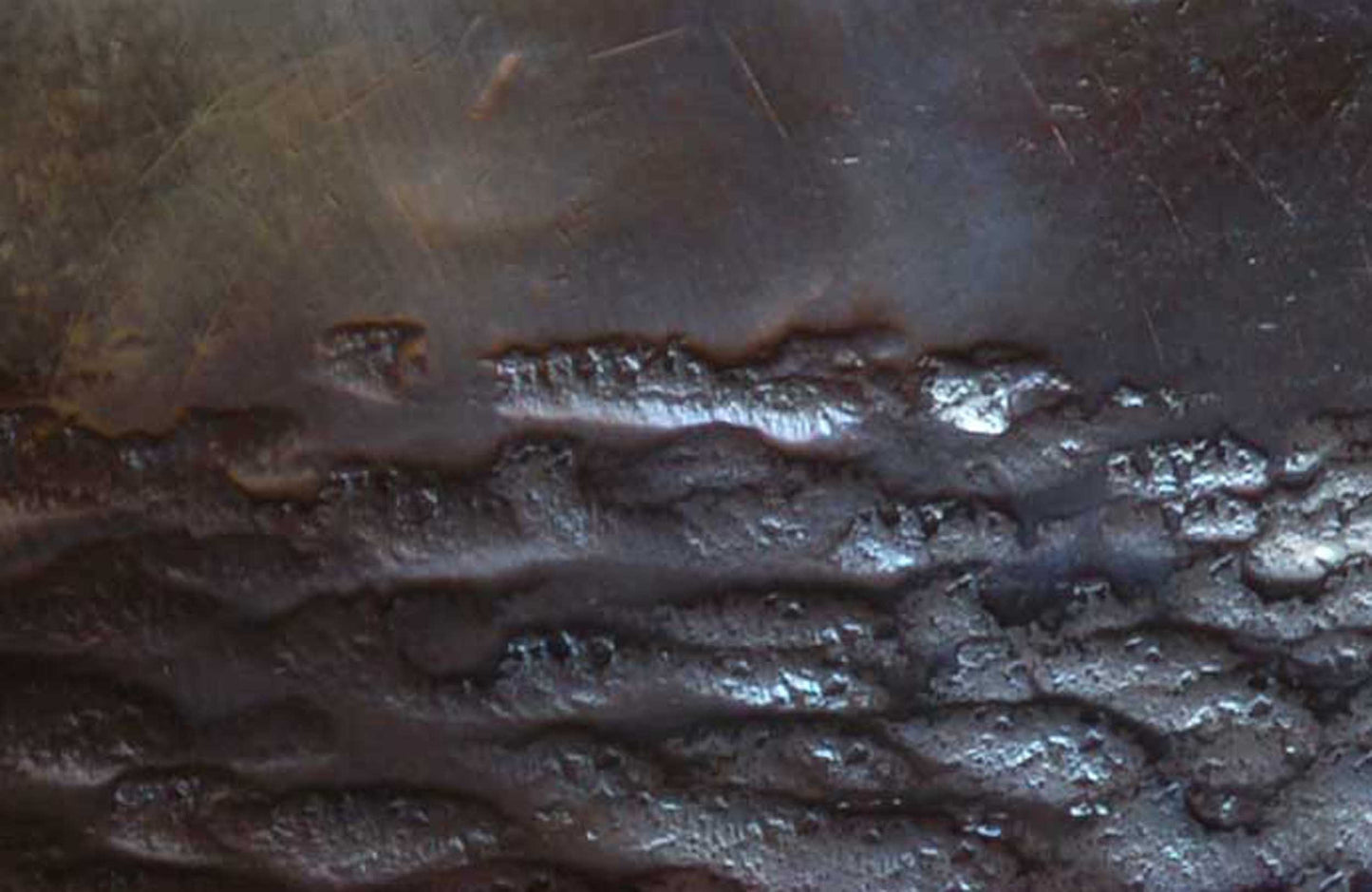 Belt and Buckle Canadian Landscape Silver or Bronze Forged Artisan Signed Stainless Steel Buckle Hypoallergenic For 1.5" Wide Belt for Jeans