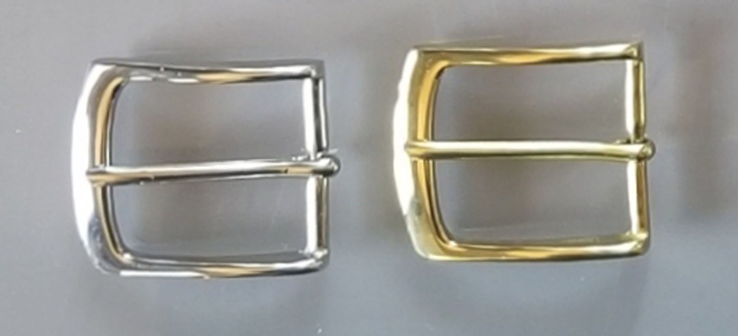 Unisex Leather Belt & Gold Buckle for Suits Jeans Custom Cut Groom and Groomsmen's Gift Belt w/snaps Holiday Gifts for Guys or Gals