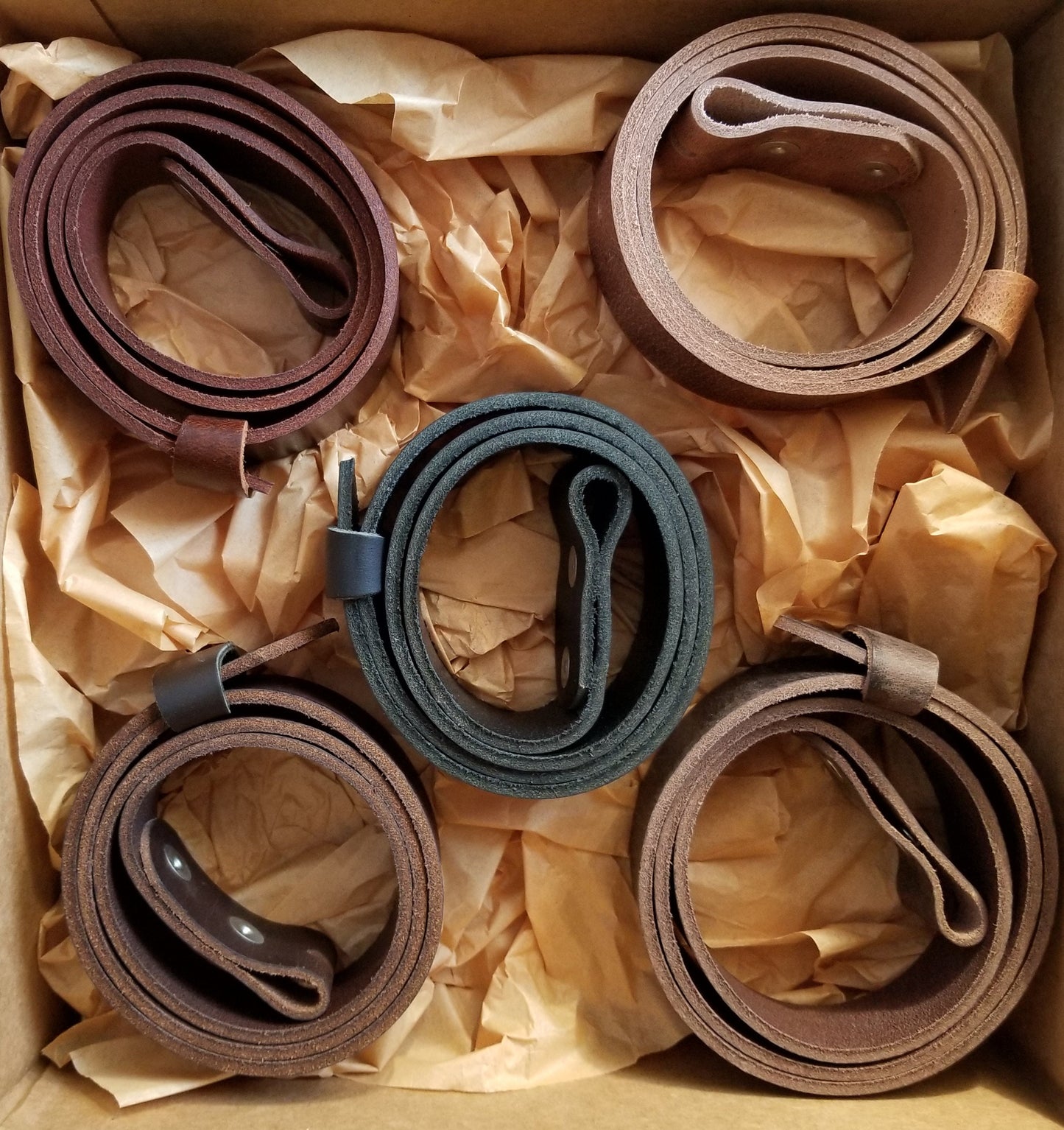 Belts Leather Snap Belts for Suit Jean Belts Custom Cut Belts Five Belt Colour Choices Boyfriend Gift Leather Snap Belt 1.5" or 1.25"