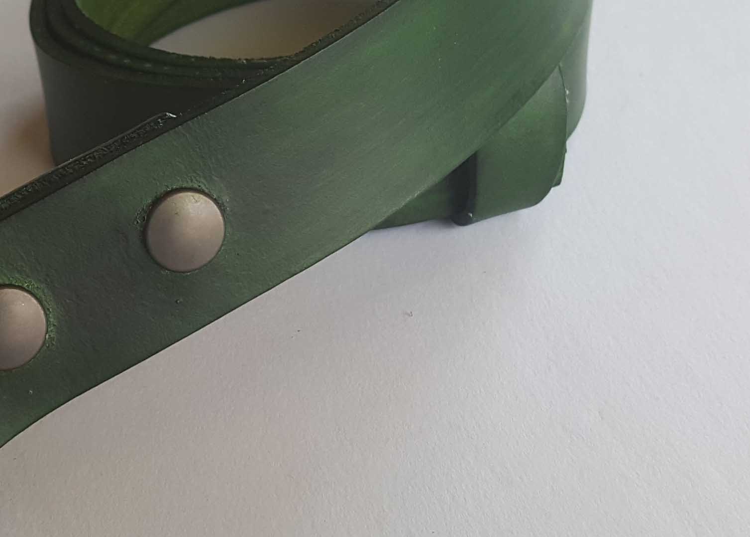 Unisex Snap Belt Hand Dyed Leather Belt Colored Belts, Belt with Snaps, Colored Belt Belt for Jean Belt for Suit Belt for Golf