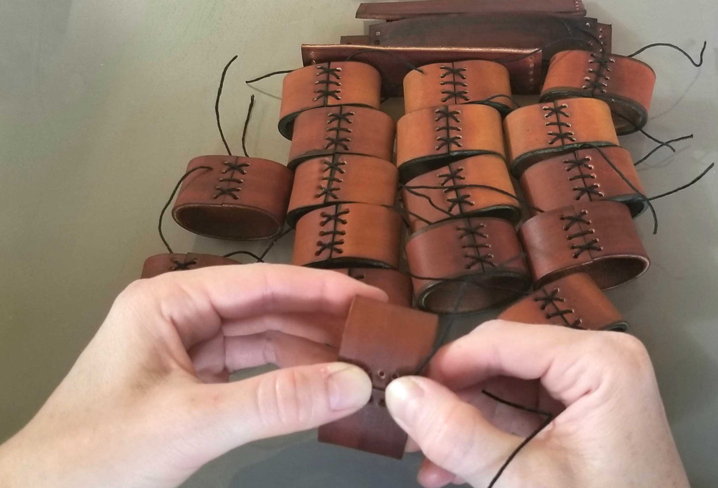 Napkin Rings, Black Leather, Hand Sewn, Wedding Table, Hostess Gift, Casual Dining, Alfresco, Housewarming Gift, Home Decor, Table Decor