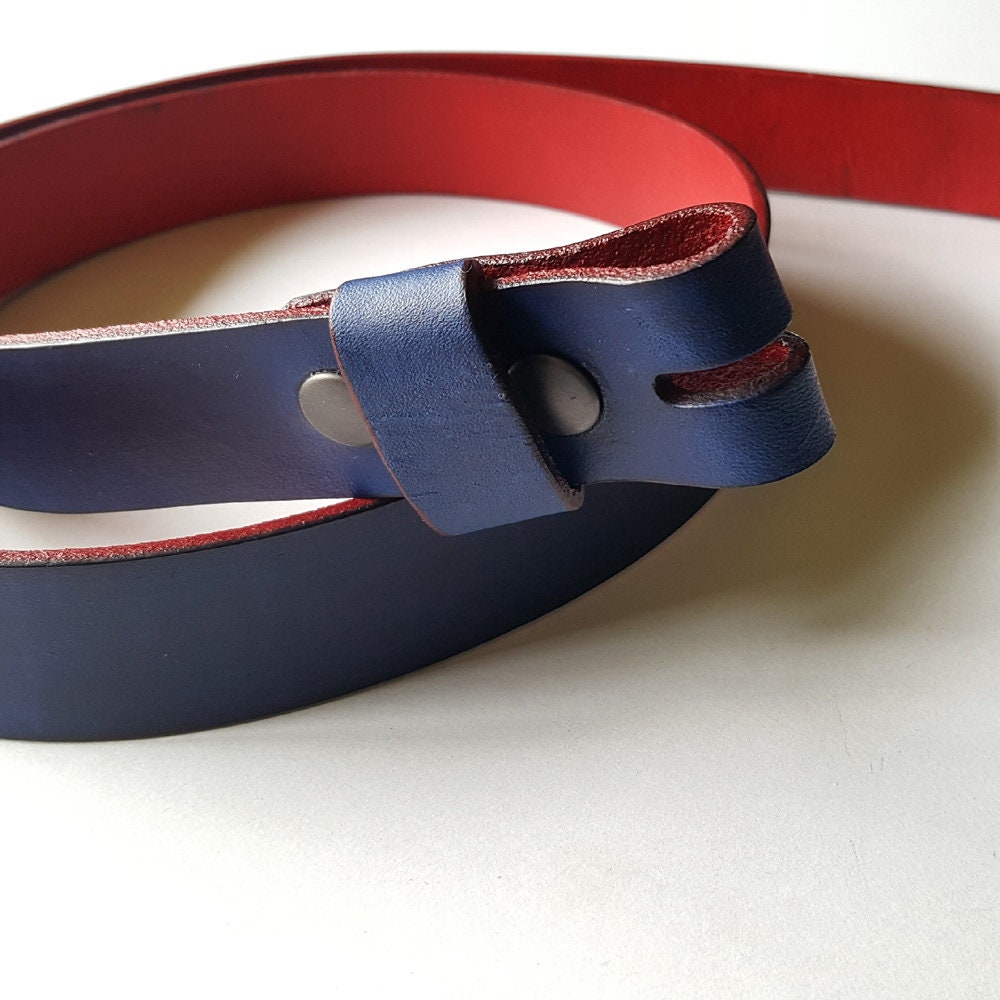Belt Custom Hand Dyed Leather Belt with Snaps Jean Belt 1.5" Wide Suit Belt 1.25" Wide, Gifts for Guys, Unisex Gifts, Stocking Stuffer