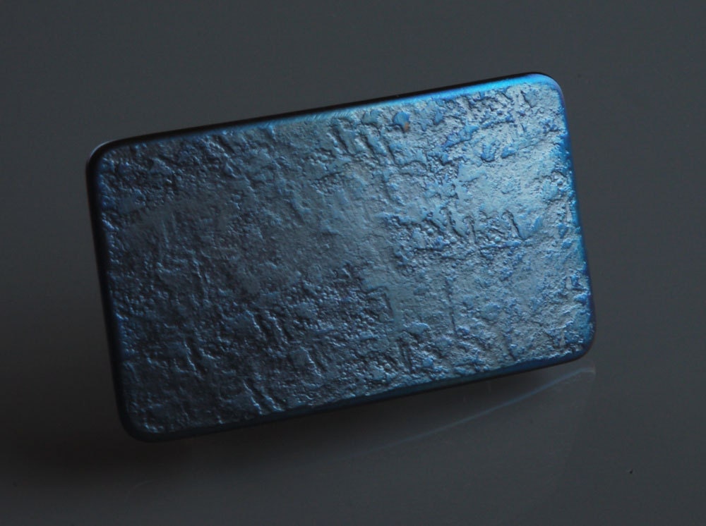 Blue Jean Belt Buckle Hypoallergenic Unisex Accessories Hand Forged Anvil Textured Stainless Steel Belt Buckle for 1.5" Belt for Jeans
