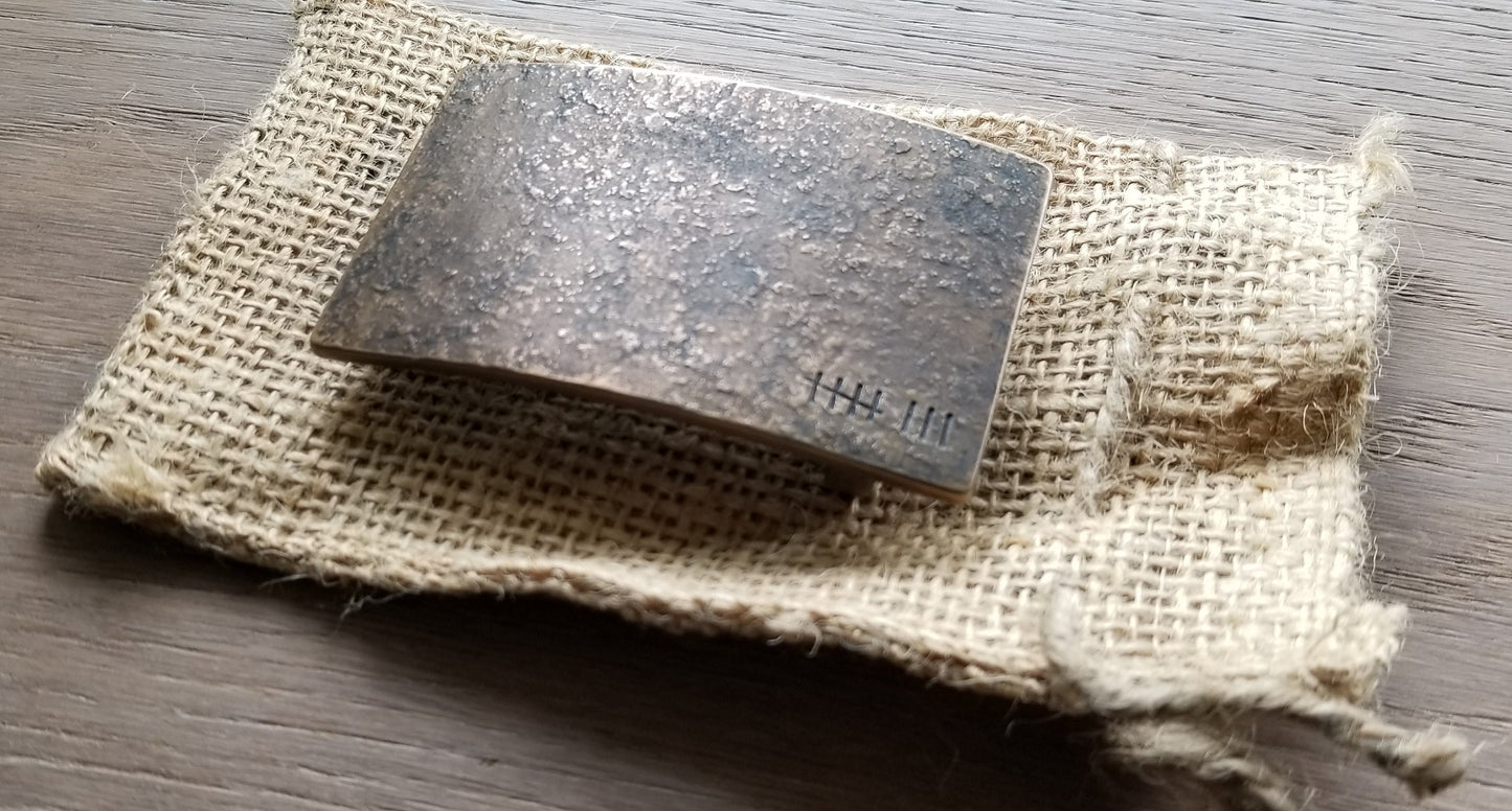 8th Anniversary Gift, Belt & Buckle Set For Jeans, Customized Gifts, Personalized Gift, Tally or Roman Numeral Buckle with Leather Belt