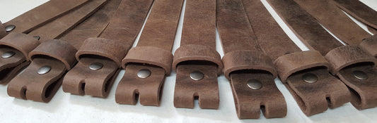 Distressed Leather Belt with Snaps Custom Cut Groomsmen Wedding Belts for Suits or Jeans Made to Measure Unisex Leather Snap Belts