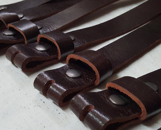 Mahogany Leather Belt Custom Cut Groomsmen Wedding Belts for Suits or Jeans Made to Measure Unisex Leather Interchangeable Snap Belts