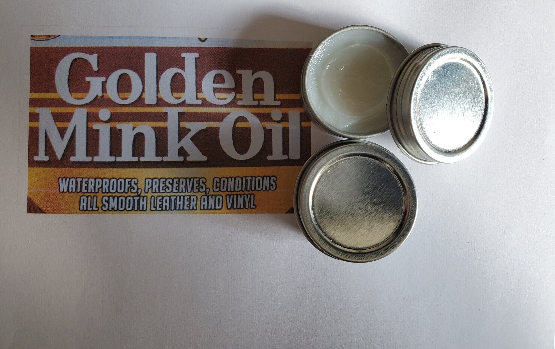 Leather Protector, Mink Oil Leather Treatment, Mink Oil, Leather Cream, Belt Lotion, Protection for Leather Belts, Leather Oil