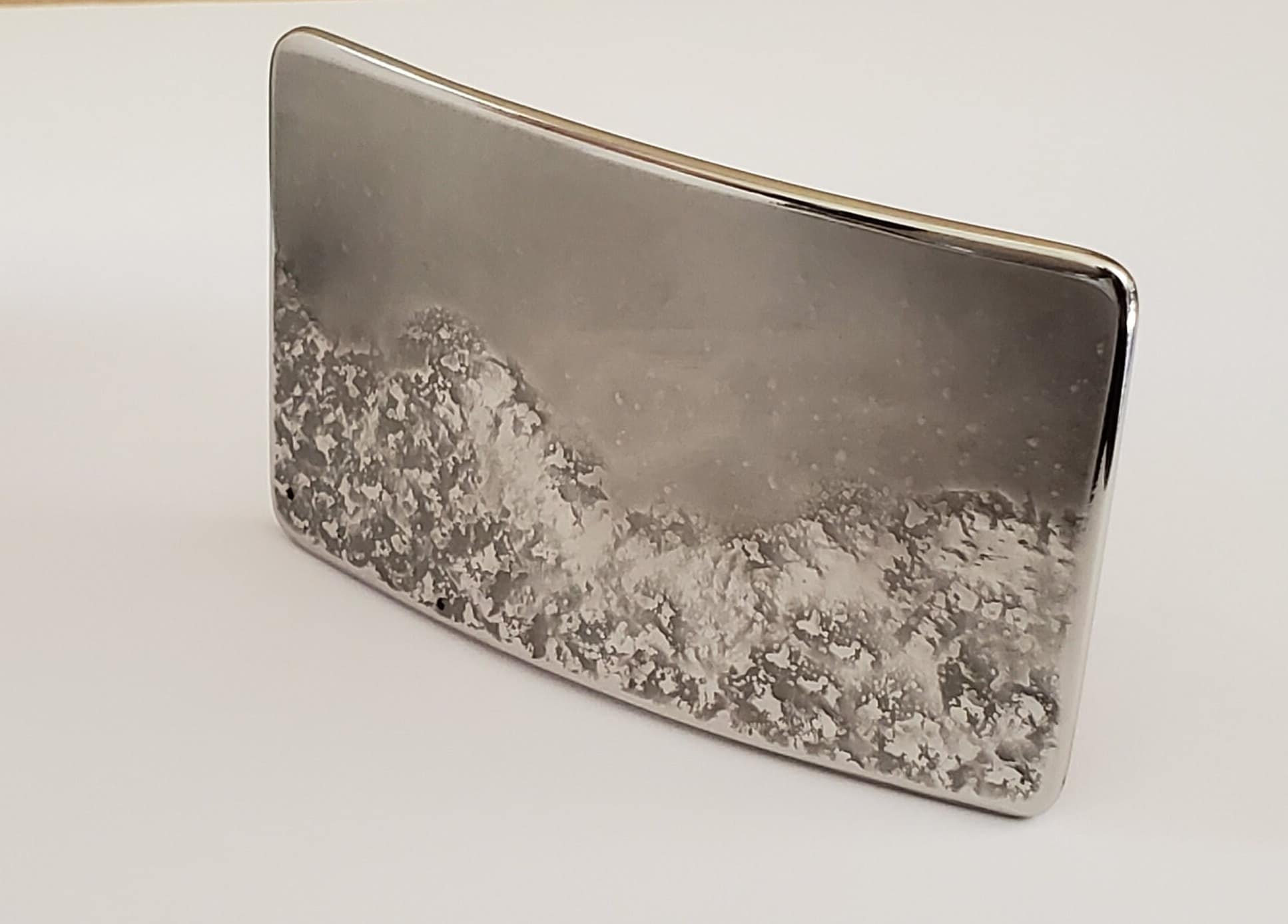 Canadian Landscape Belt & Buckle Waterproof Accessories Hiker's Outdoor Lover Gear Artisan Signed Buckle For 1.5" Leather Snap Belt for Jean