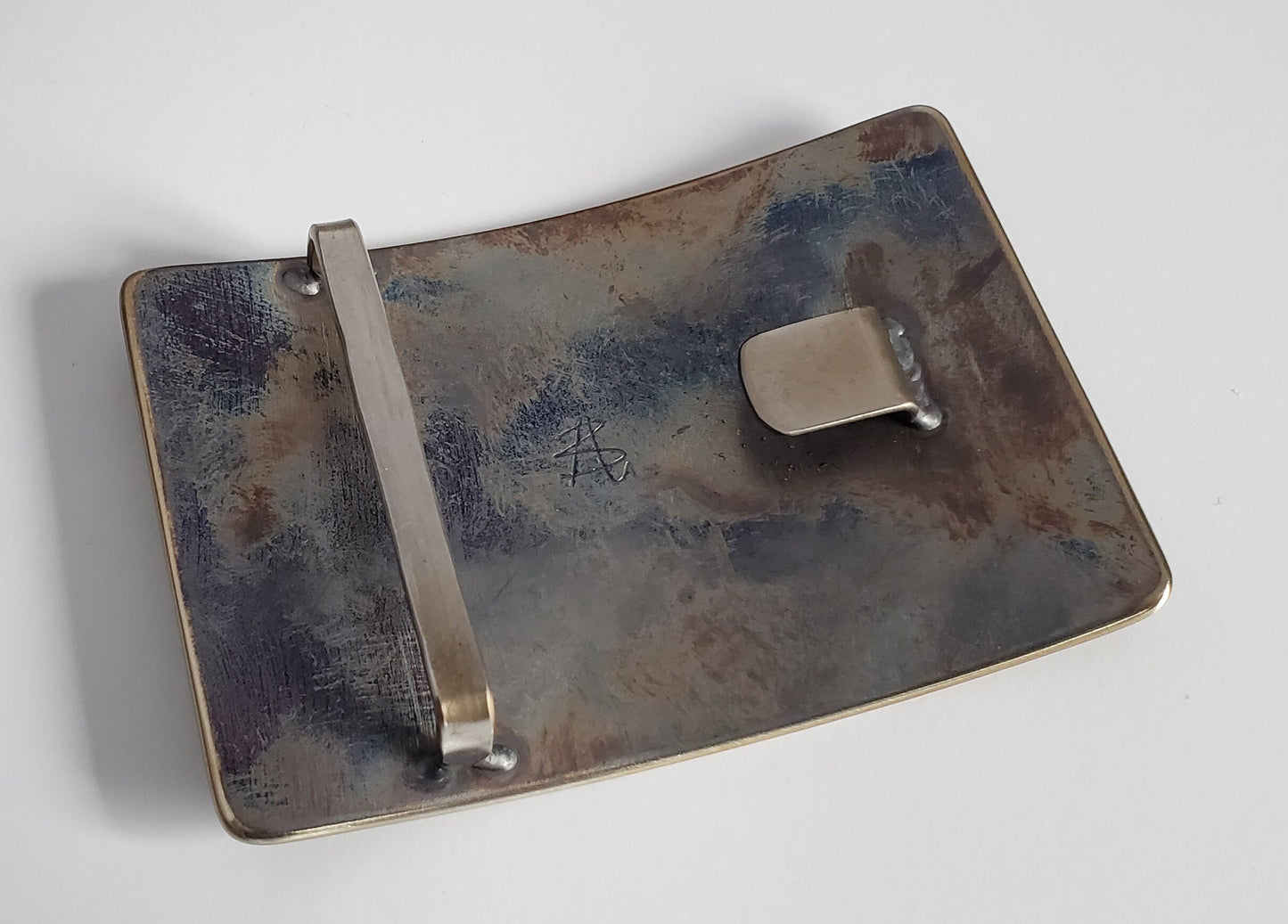 Kilt Buckle, Buckle for Jeans For 2" Wide Belt, Brushed Stainless Steel Kilt Belt Buckle Buckle for Kilt Biker's Buckle