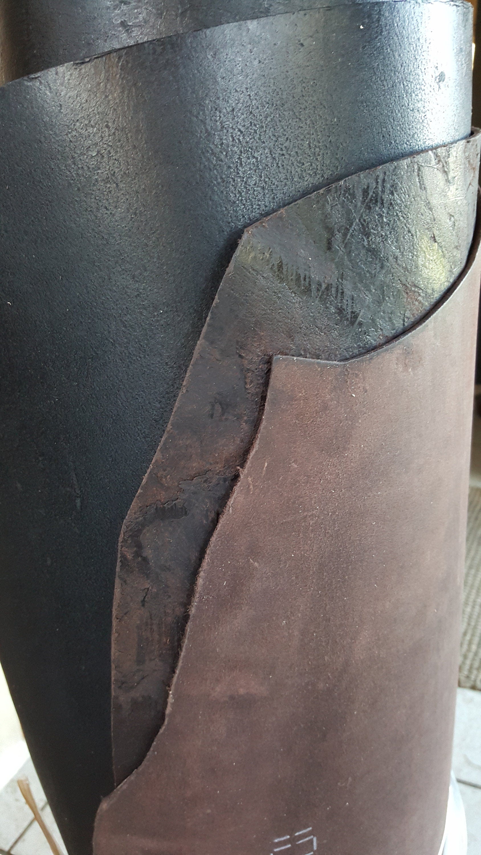 Leather Belt with SNAPS for Jeans or Suits Custom Cut Oiled Buffalo Leather Belts Five Colours w/snaps 1.5" and 1.25" Wide Made to Measure