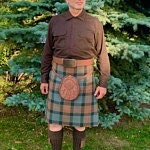 KILT Belt Buckle, Hand Forged Buckle, Scottish Stainless Steel Buckle, Signed by Artist, 2" Belts Available with Snaps, Made to Order Gift