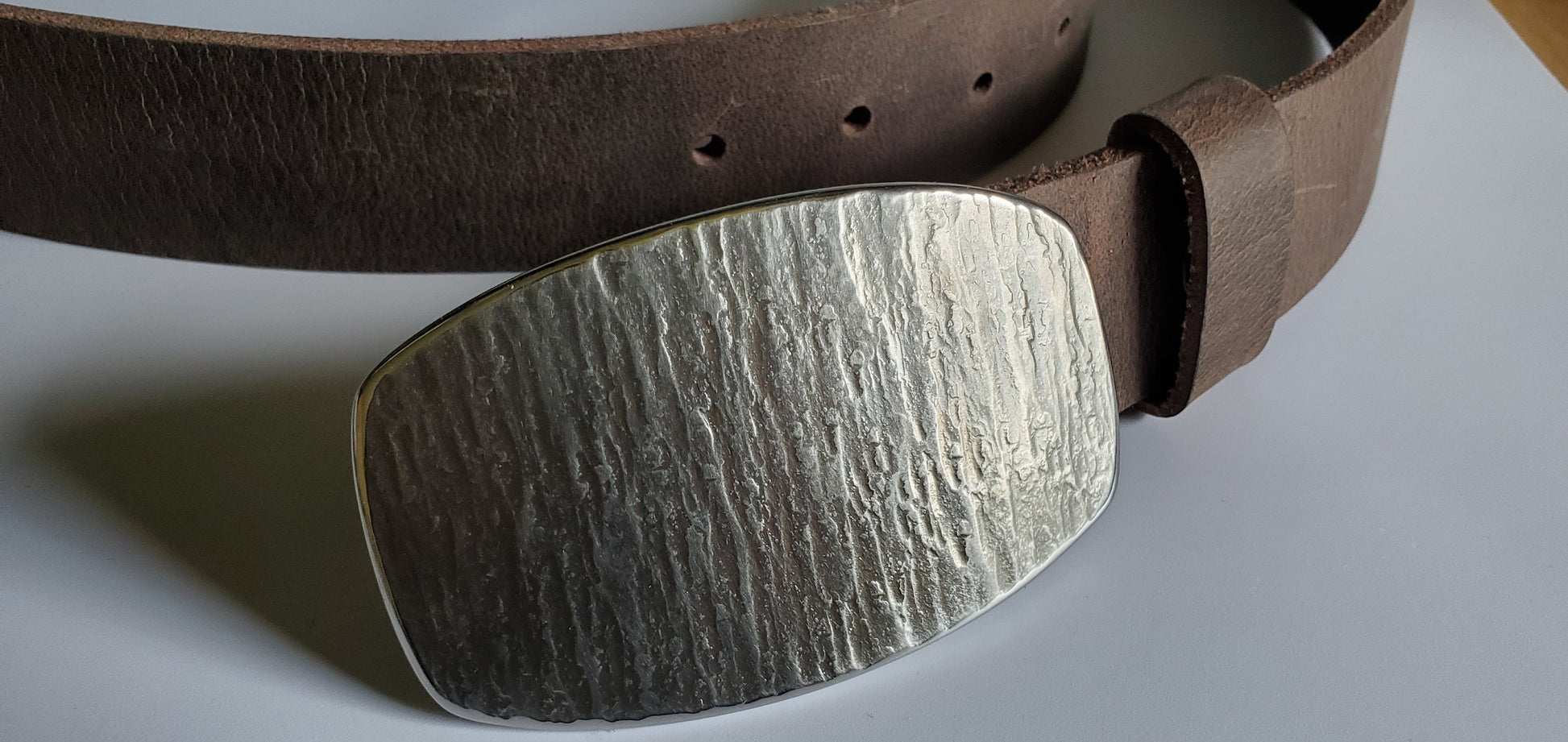 Belt Buckle Dude Work Wear Unisex Hand Forged Gold Western Wear Gift for Dad Unisex Accessories Rodeo Cowboy Outdoor Accessories For Jean