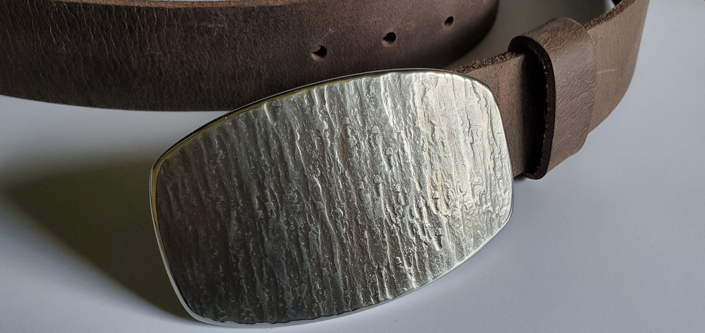 Belt & Buckle, Hand Forged Buckle with Belt, Unisex Accessories, Rodeo Buckle, Cowboy Buckle, Work Wear, Outdoor Gear, Accessories For Jeans