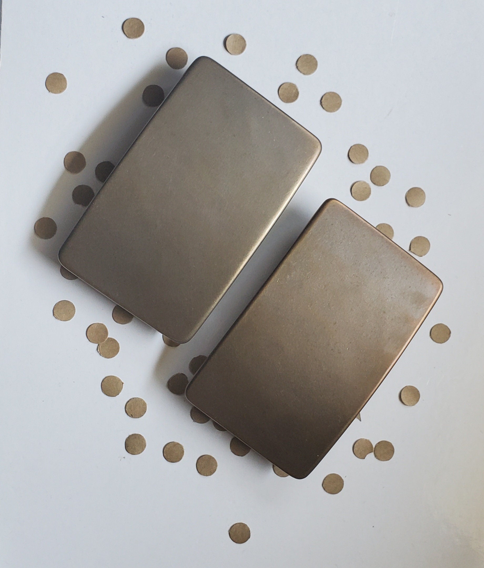 Belt Buckle For Jeans Bronze or Silver Hand Forged Buckle Handcrafted Stainless Steel Buckle fits 1-1/2" Belt for Jeans Guy or Gals Gift