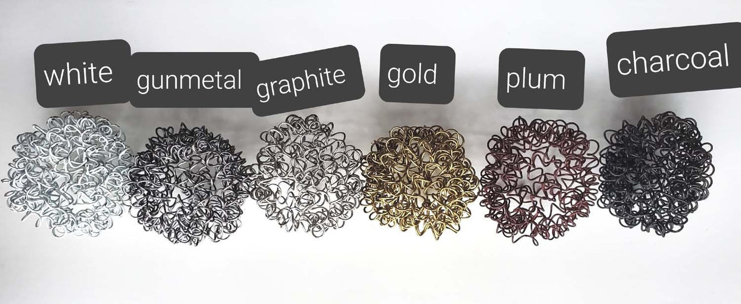 Wire Balls, Christmas Tree Ornaments, Twisted Metal, Metal Ornaments, Holiday Balls, Handmade Holiday Decorations, Commercial Interior Decor