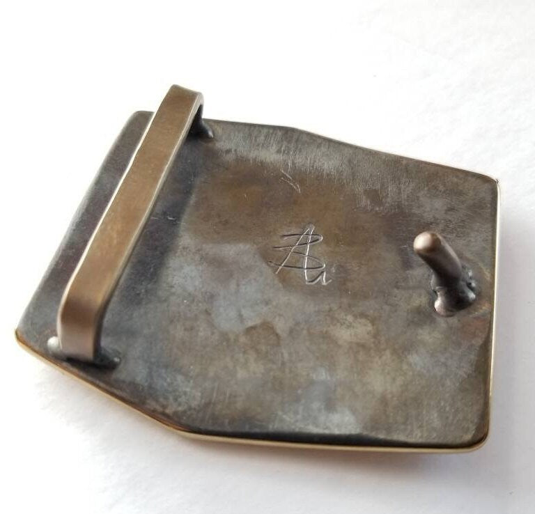 Hexagon Buckle & Belt Unisex Buckle and Leather Belt Hypoallergenic Unisex Buckle Stainless Steel Canadian Buckle and Leather Belt for Jeans