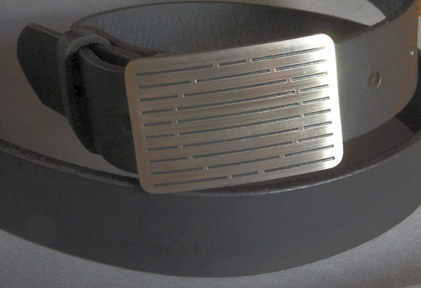 Father's Day Gift, Golf Belt & Buckle, Etched, Brushed Stainless Steel Golf Buckle, Fits 1.25" Belt, Golfer's Gifts, Golf Attire, Golf Gift