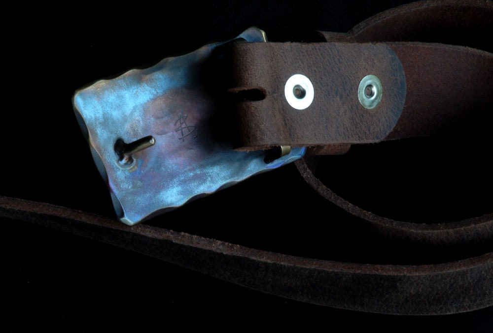 Belt Buckle, Canadian Landscape Artisan, Handcrafted Belt Buckle for Jeans, Unisex Gift. Outdoor Gear, Fishing Accessory, Stocking Stuffer