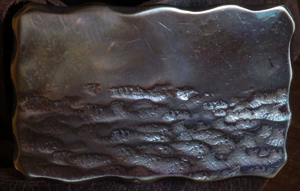 Belt Buckle, Canadian Landscape Artisan, Handcrafted Belt Buckle for Jeans, Unisex Gift. Outdoor Gear, Fishing Accessory, Stocking Stuffer