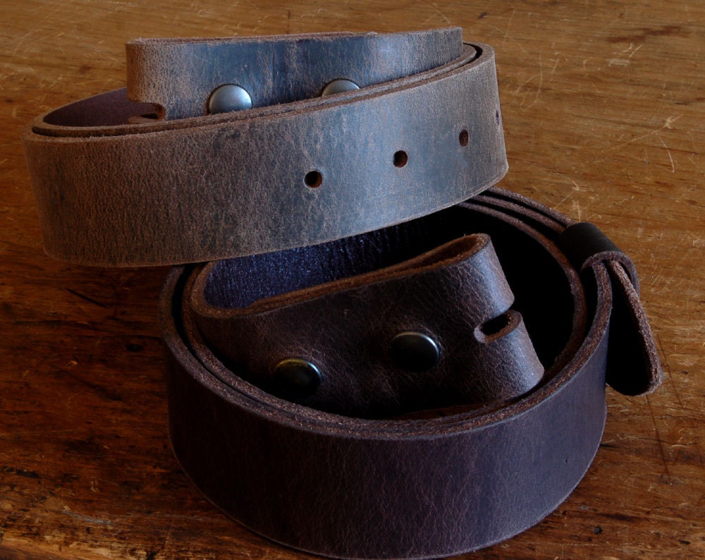 Oval Hand Forged Belt Buckle w/ Bronze & Stainless Steel Overlay on Solid Stainlesss Steel Buckle Hypoallergenic Fits 1.5" Blue Jean Belt