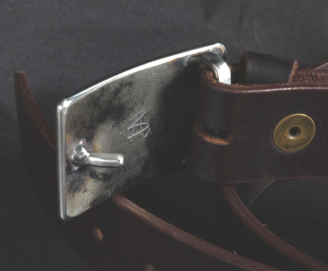 Belt and Buckle Golf Classic Golf Ball Buckle & Belt SET Hypoallergenic Accessories Hand Forged Solid Stainless Steel with 1.25" Belt