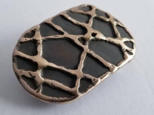 Canadian Craftmanship Bronze Belt Buckle Stainless Steel Buckle Bronze Accessories for Jeans For 1.5" Leather Snap On Belt Gift Idea