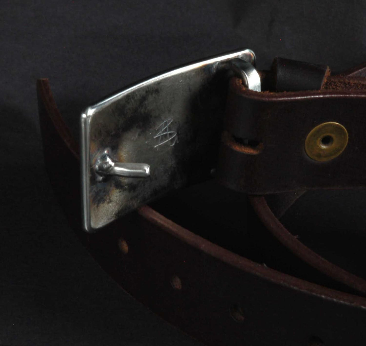 Belt and Buckle for Golf Wear, Golf Classic Ball Buckle & Belt SET, Hypoallergenic Buckle, Hand Forged Solid Stainless Steel with 1.5" Belt