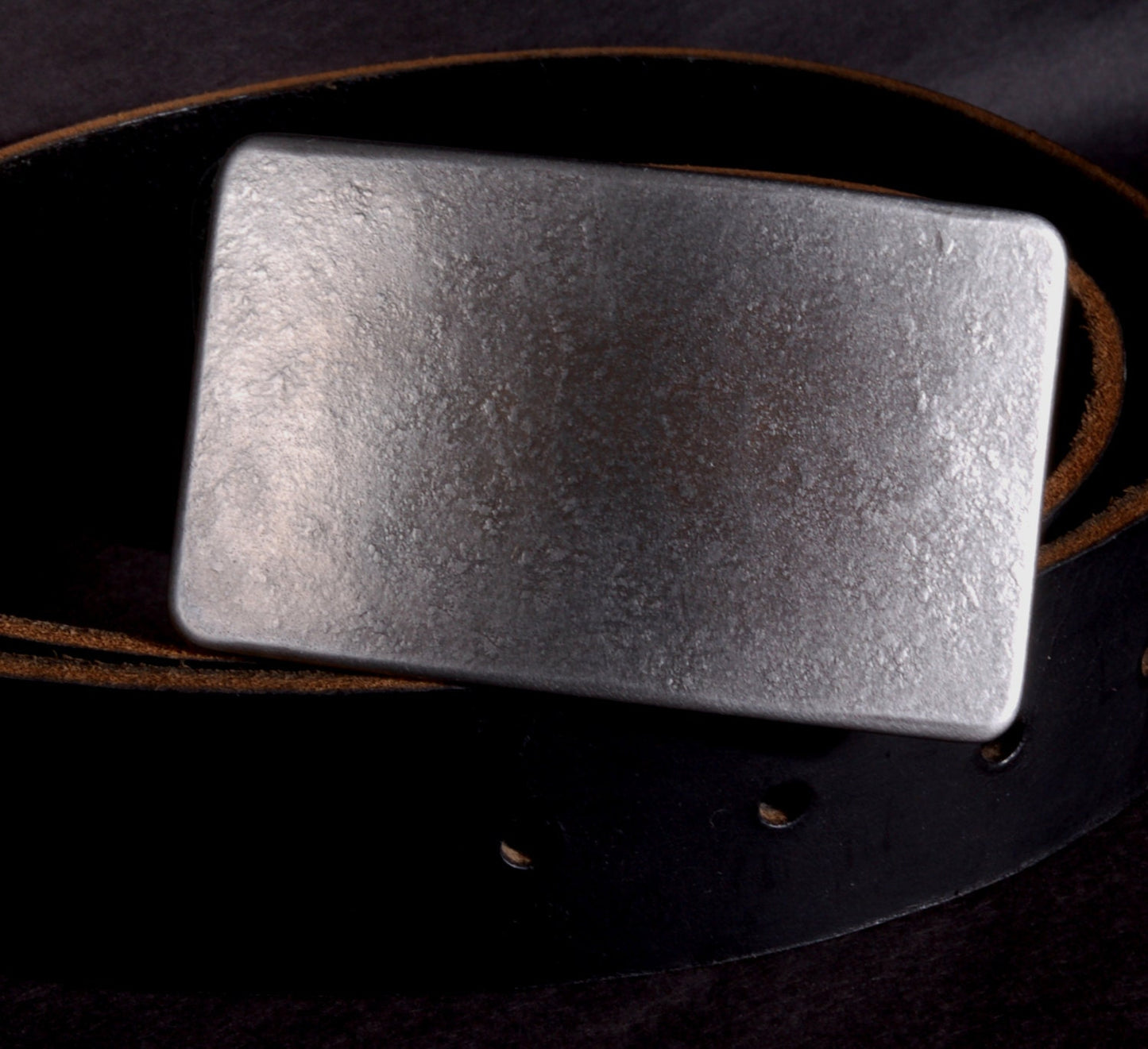 Raw Stainless Belt Buckle, Hypoallergenic, Canadian Silver For 1.5" Belt for Jean, Men's Buckle, Women's Buckle, Original Buckle w/ Gift Bag