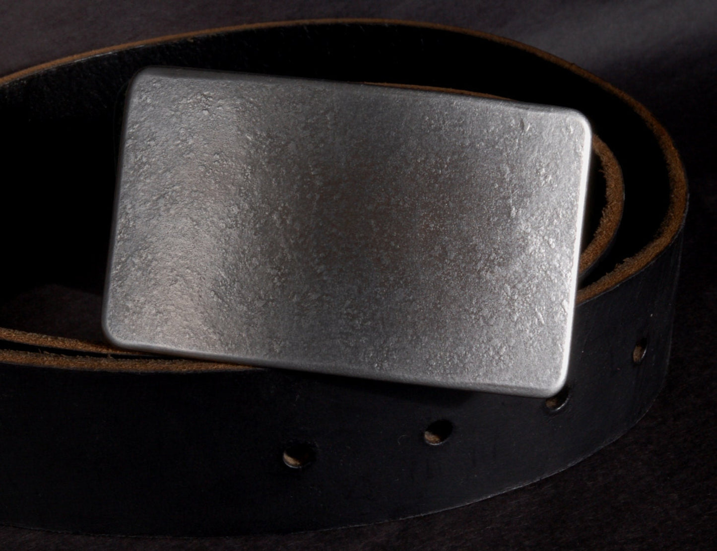 Raw Stainless Belt Buckle, Hypoallergenic, Canadian Silver For 1.5" Belt for Jean, Men's Buckle, Women's Buckle, Original Buckle w/ Gift Bag