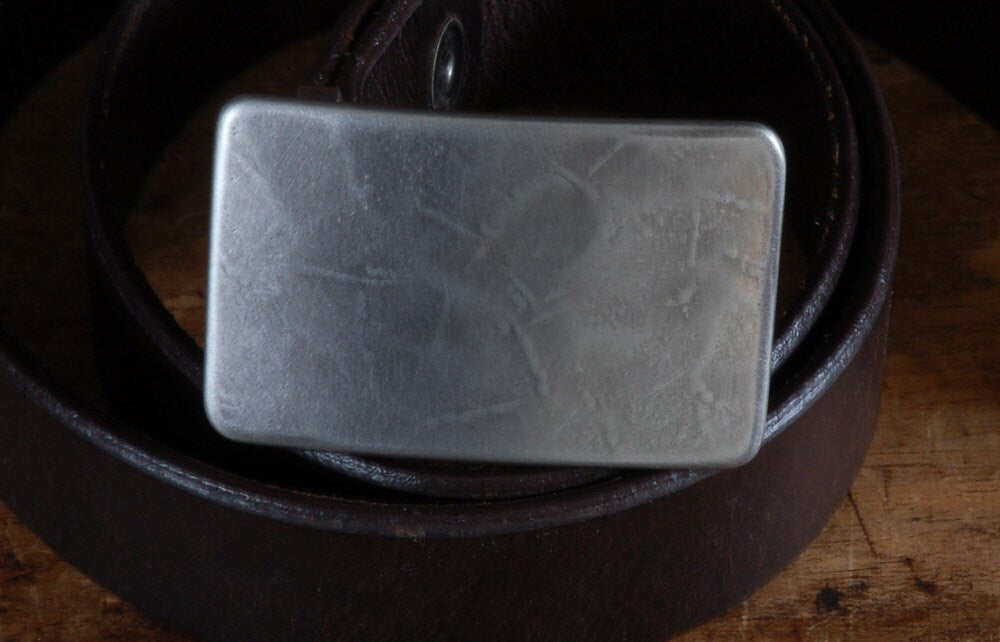 Belt & Buckle, Buckle fits 1-1/4" Belt, Choose from 5 Belt Colours, Unisex Gifts, Hypoallergenic Buckle, Men's Belt and Buckle Set for Suits
