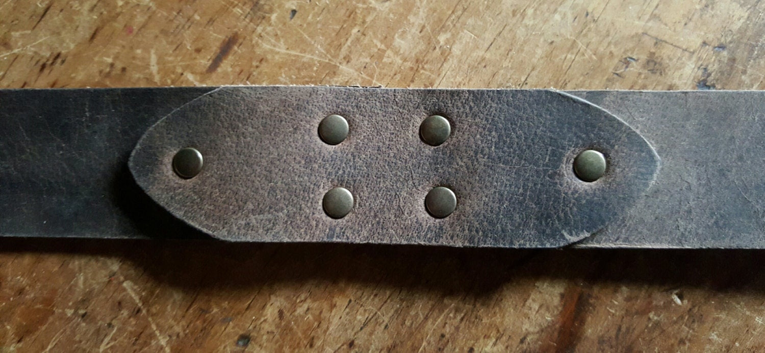 OVERSIZED Leather Belts Custom Belt,Waist Sizes 50" or More, Made to Measure. Reinforced Belt Design for Jeans and Motorcycle, Custom Cut