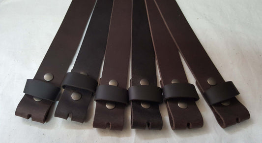 Dark Brown Leather Belt with Snaps Belt for Suits Belt for Jeans Made to Measure Custom Cut Leather Snap Belt, Men's Belt Women's Belt