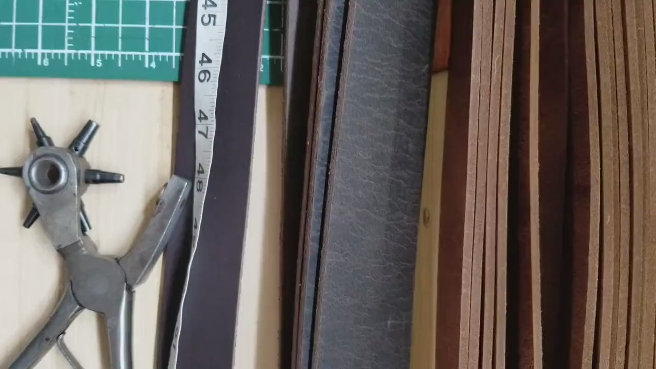 Leather Belt with SNAPS for Jeans or Suits Custom Cut Oiled Buffalo Leather Belts Five Colours w/snaps 1.5" and 1.25" Wide Made to Measure