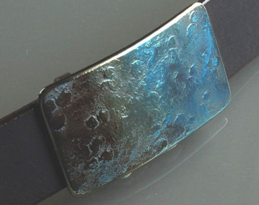 Blue Fisherman's Belt & Buckle