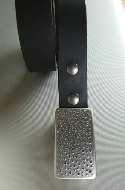 Gifts for Guys, Suit Belt Buckle, Unisex Accessories, Canadian Hand Forged Suit Buckle fits 1.25" Leather Snap Belt, Guy Gift, Gifts for Her
