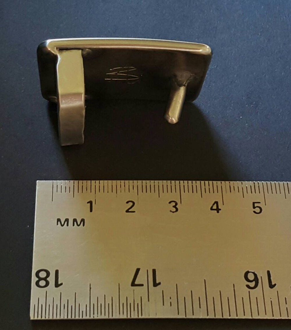 Tiny Buckle & 7/8" Belt, Unisex Belt and Buckle, Mother's Day Gift, Unisex Belt and Buckle, Hypoallergenic, Buckle and Leather Belt