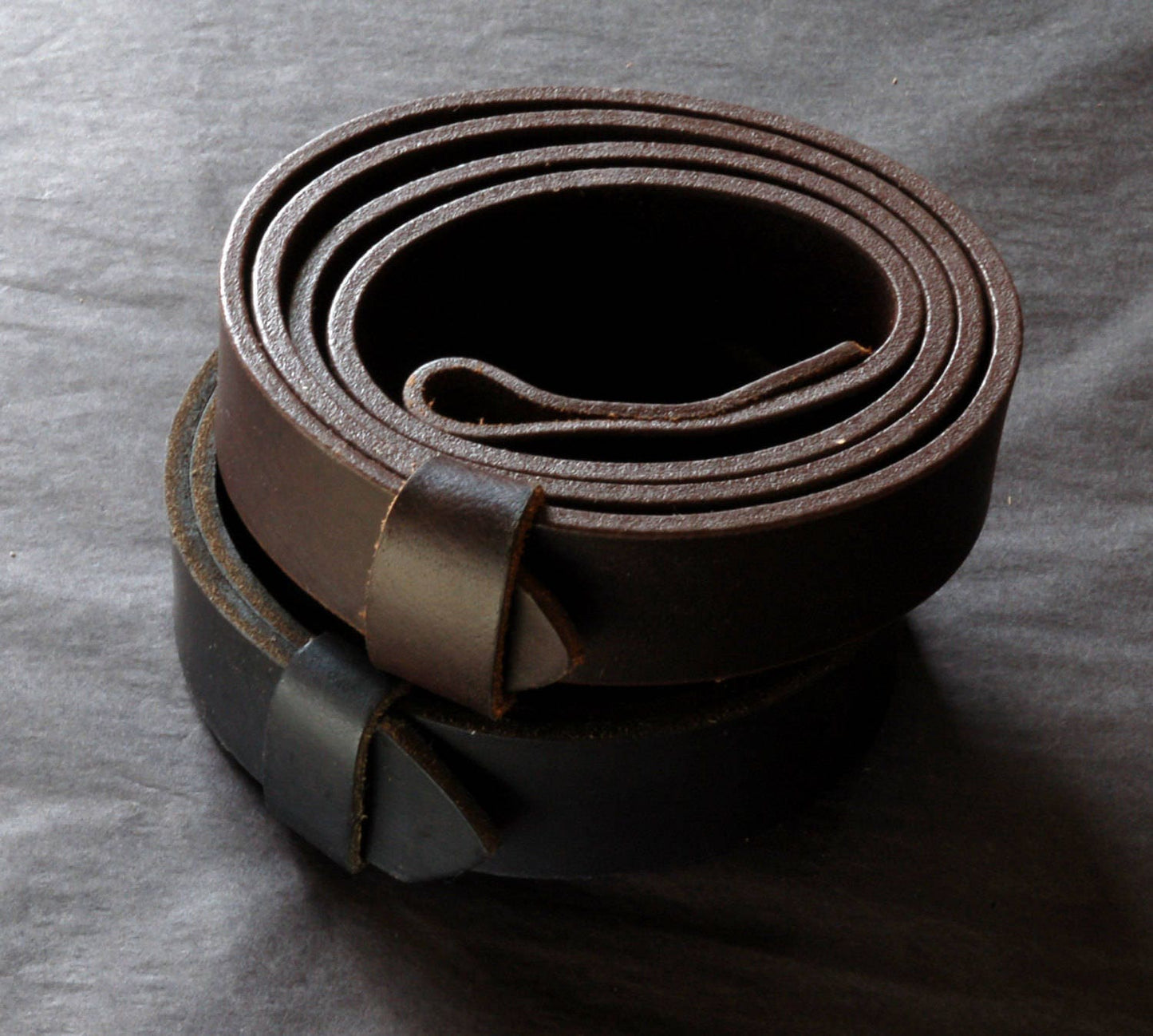 Leather Belt with SNAPS for Jeans or Suits Custom Cut Men's Belt Women's Belt Black, Brown, Fawn, Distressed, Mahogany Leather Belt