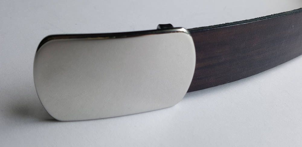 High Polished Dress Belt Buckle, Stainless Steel, Formal Event, Stainless Steel Buckle fits 1/4" Belt, Boyfriend Gift, HYPOALLERGENIC