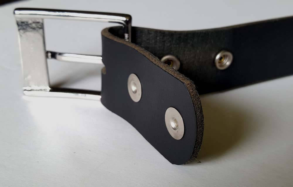 Belt & Buckle Set Choose from Five Colours 1-1/4" Belt and Buckle for Suits ~ Custom Cut Belt -Gift for Guys or Gals Belt with Snaps