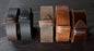 Suit Belt & Buckle Belt with Snaps and Simple Buckle Leather Belt Keeper Included Grooms Groomsmen's 1-1/4" wide for Guys or Gals