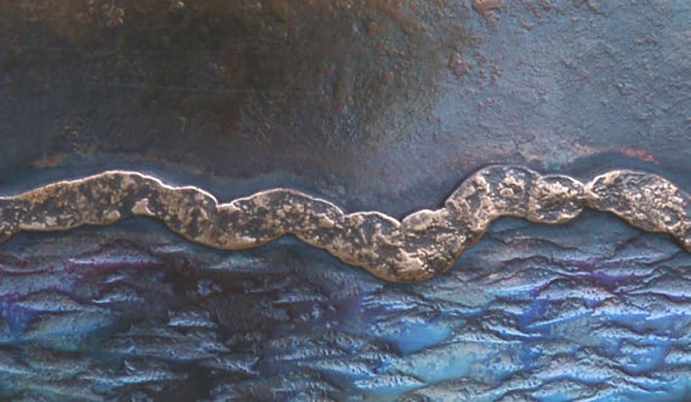 Belt Buckle Landscape Sea and Sky Buckle Outdoor Gear Buckle Designed and Signed by Artist Robert Aucoin Fits 1.5 Leather Belt for Jeans